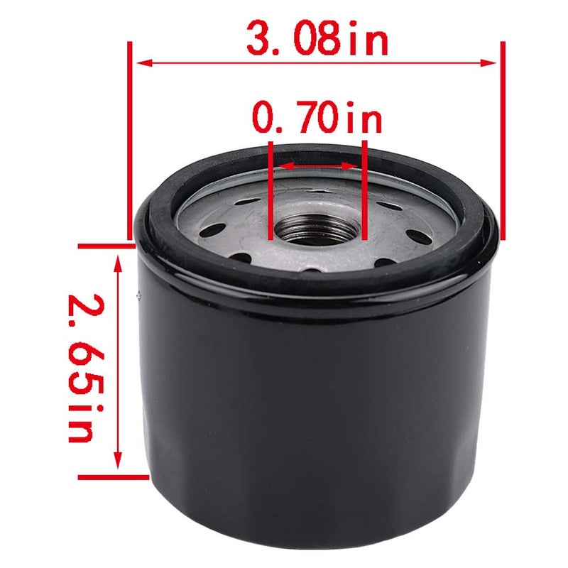 Panari Tune Up Kit Air Filter Oil Filter for Mtd XT1 XT2 Craftsman G8300 G8400 T1800 T8000 T8200 T8400 Z6400 Z6600 Troy-Bilt 42" 46" 50" 54" XP Zero-Turn Mower Tractor - Image 3